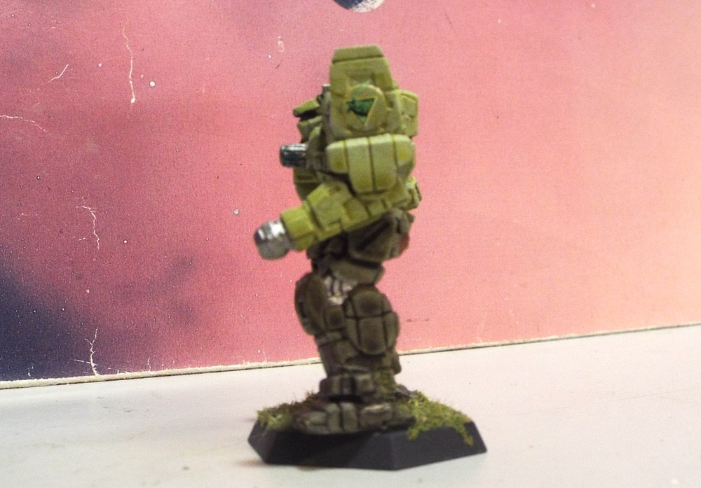 BATTLETECH AWESOME MECH [CAPELLAN DEATH COMMANDOS] (CATALYST, PAINTED)