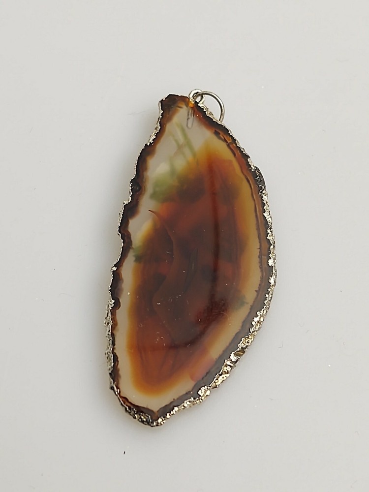 Hand Painted Geode Sliver (JY16)