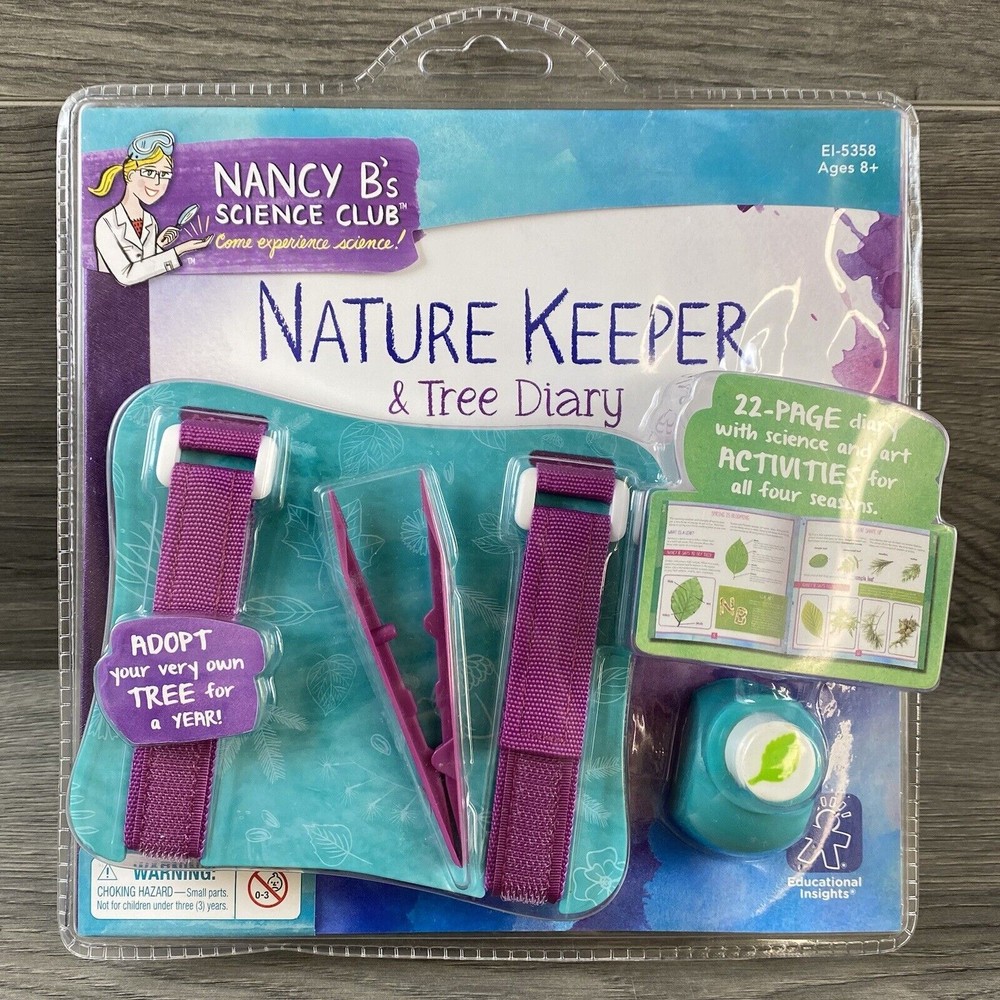 Nancy B's Nature Activity Science Club Nature Keeper & Tree Diary