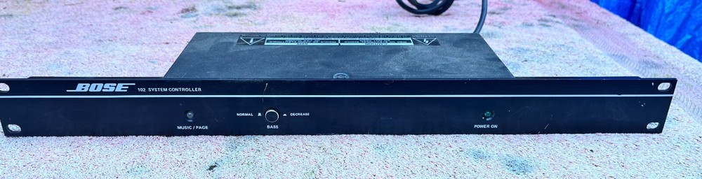 Bose 102 System Controller Rack Mount No Remote