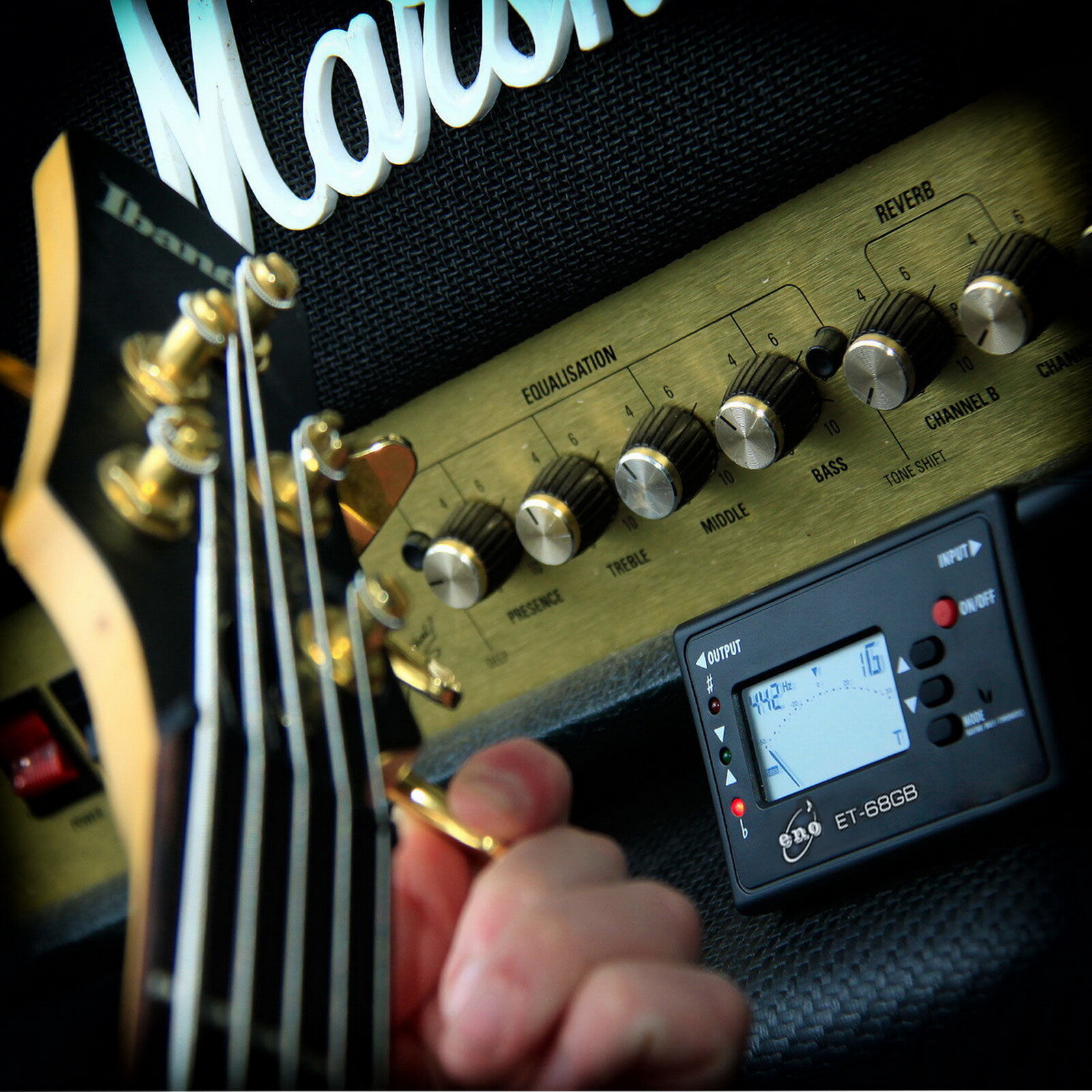 Chromatic Tuner for Guitar Electric Bass Mandolin Ukulele Violin Banjo Cello