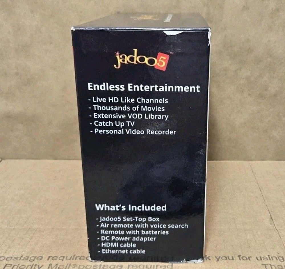 Bundle Jadoo 5 + 2 Remote Controls + Power Adapter + USB Transmitter + HDMI Cord