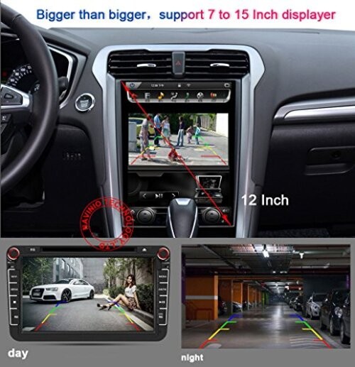 Waterproof HD Rear View Camera with Switch on Boot Camera + Long Handle Chest
