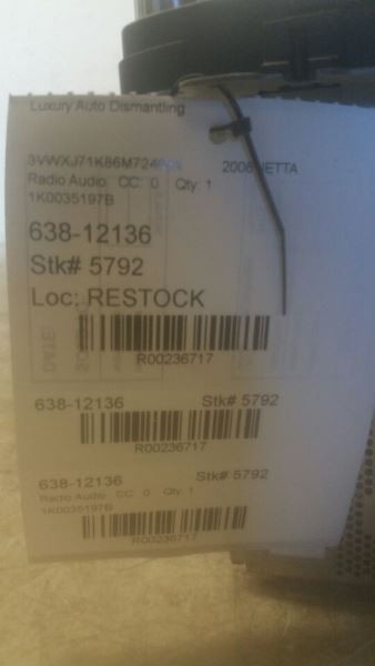 2000 Radio With Navigation