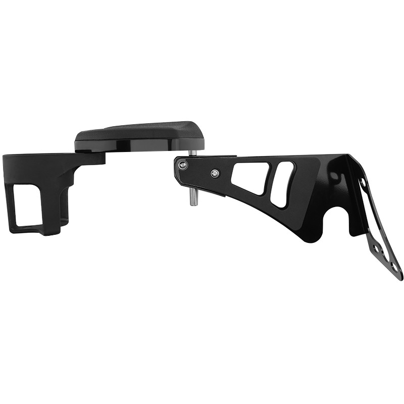 Passenger Armrest w/ Drink Holder For Harley Electra Glide Road King 1997-2013