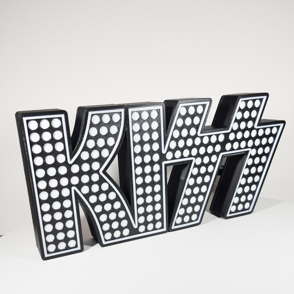 KISS 3D Lightbox | LED lights and controller | Light up the Night with KISS!