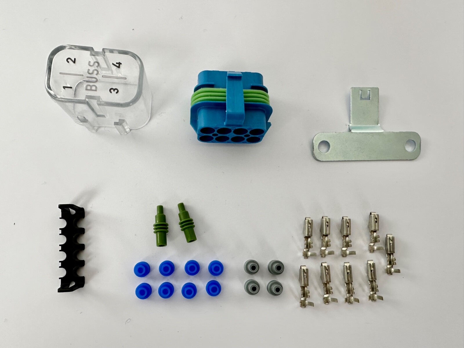 Waterproof marine Sealed fuse holder 4 fuses 120 amp kit USA made