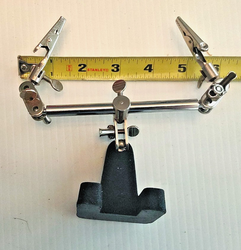 Streamside Portable Fly Tying Vise with base -
