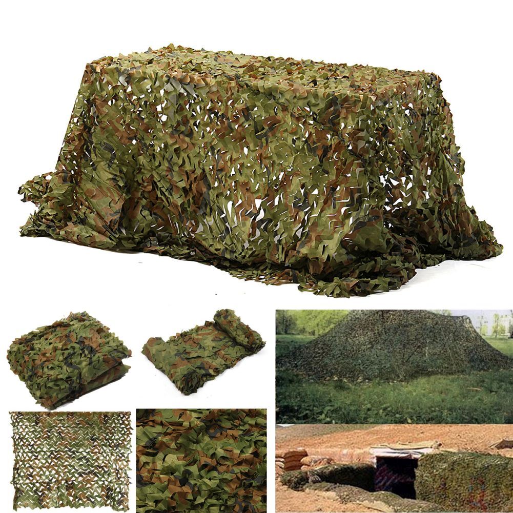 Camo Netting, Camouflage Net Blinds Great for Sunshade Camping Shooting Hunting