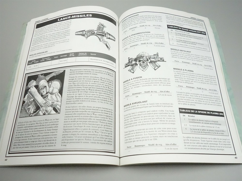 Warhammer 40K: Wargear Codex (oop 2nd Ed FRENCH VERSION)