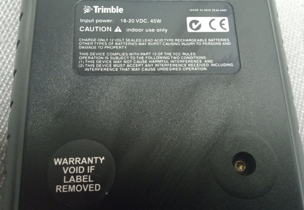 Trimble TSM Support Module Battery Charger 38246-00 Charger
