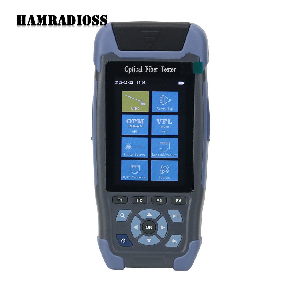 Optical Time Domain Reflectometer w/OTDR OPM LS VFL RJ45 Cable Order Flashlight