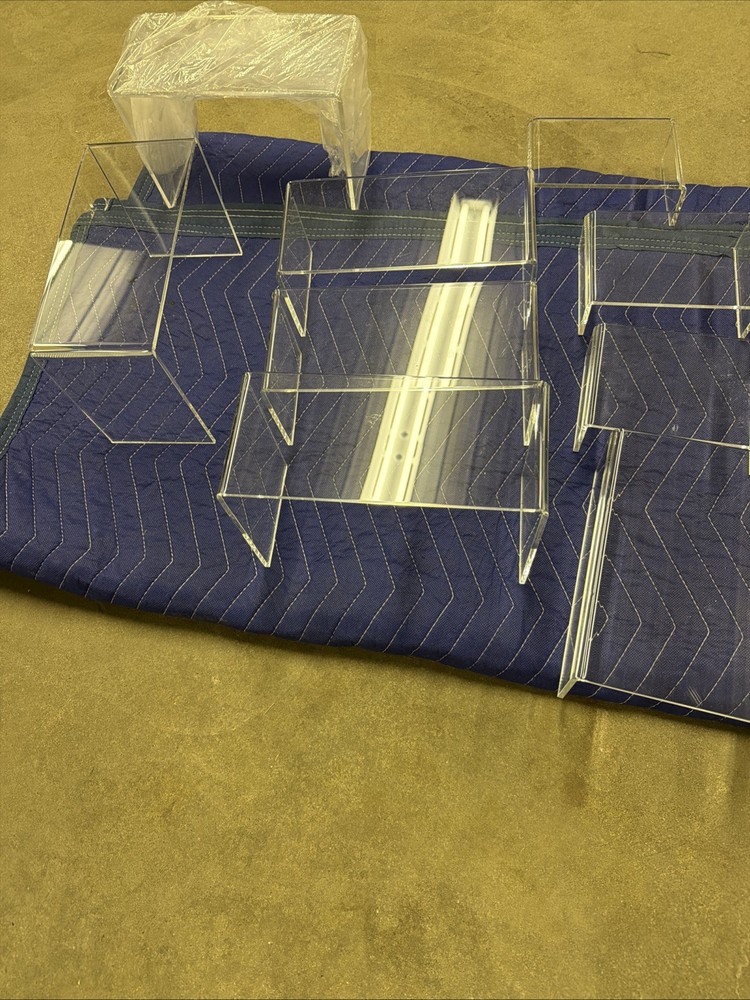 Acrylic Display Risers Clear Stand Tiered