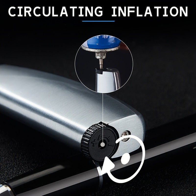 Stylish Compact Windproof Lighters 2 pcs Modern Mirror Effect Design Lightweight