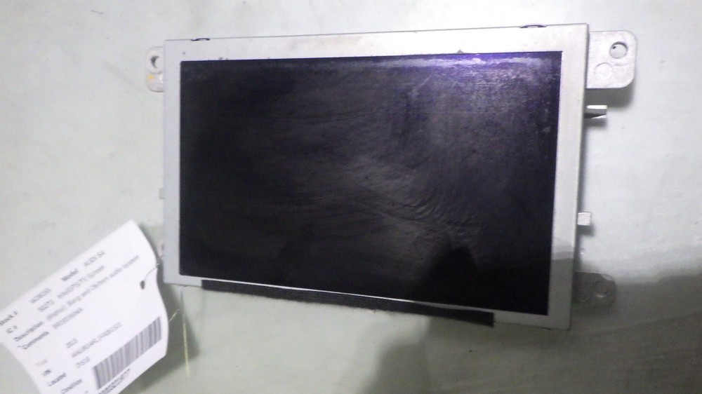 15 AUDI S4 Info Screen 8R0919604A