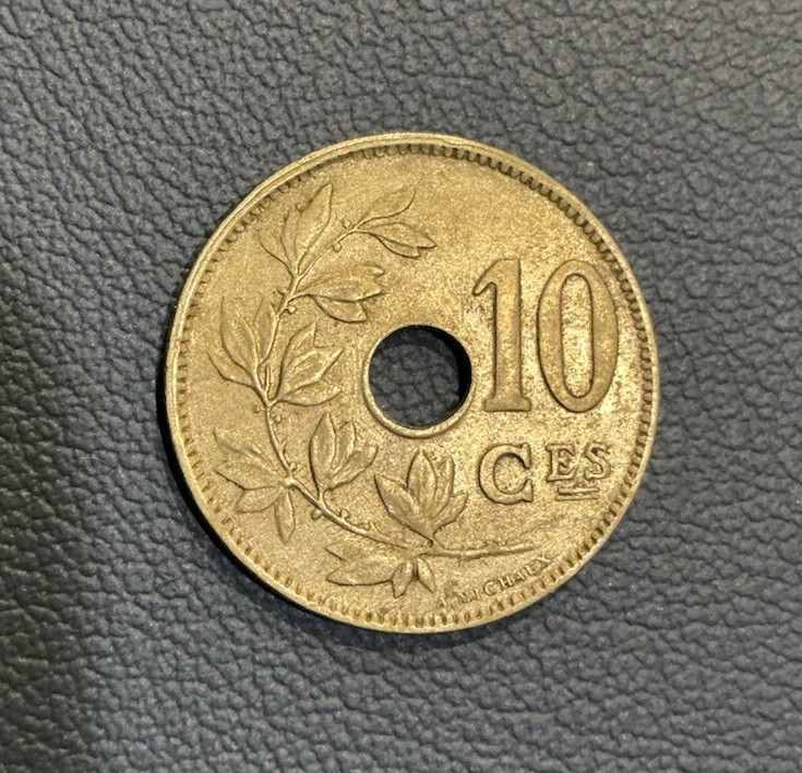 BELGIUM 10 Centimes 1929 - Better Date