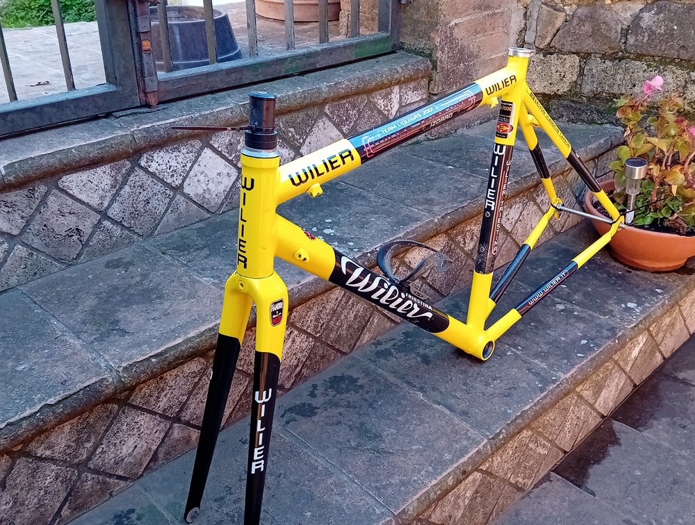 Wilier Izoard Team Liquid 2001 Frame And Fork