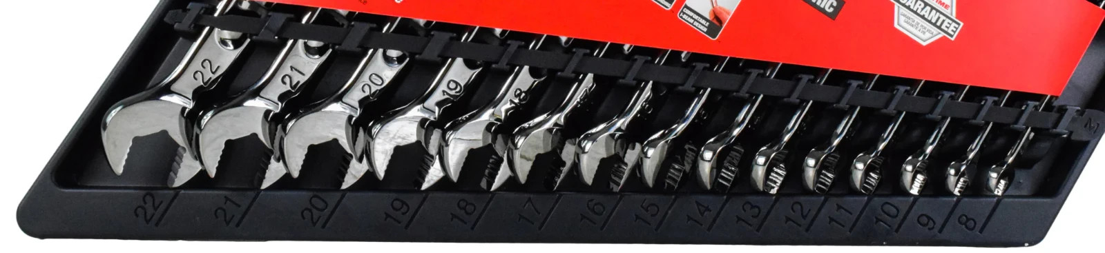 Milwaukee 48-22-9515 Max Bite Combination Wrench Set Metric 15 Piece