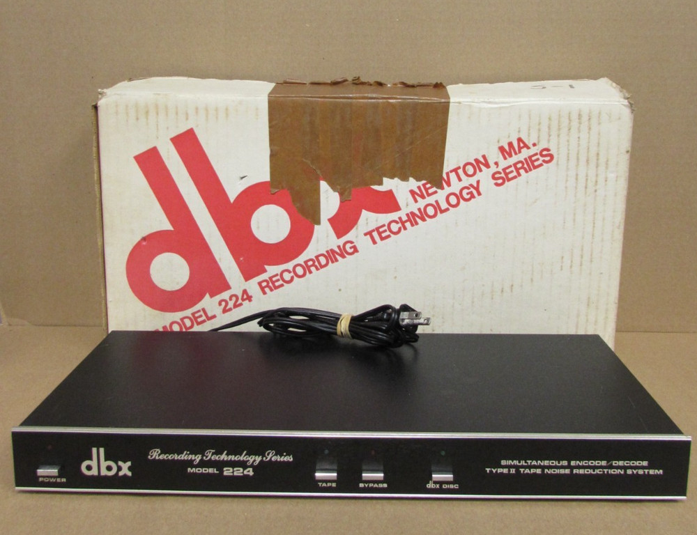dbx Model 224 Type II Tape Noise Reduction System  [14F]