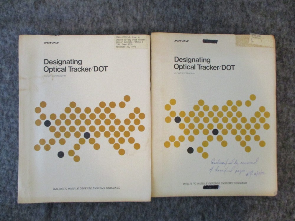 BOEING ABMDA DOT ROCKET LAUNCH VEHICLE REPORTS GROUND SAFETY/TECH DIR 1979-1982