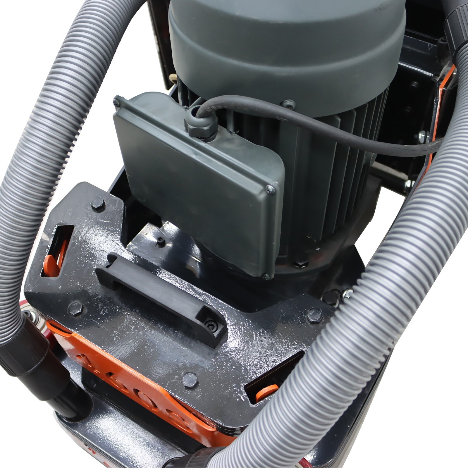 Hand-push Cement Concrete Ground Grinder Polishing Buffer Machine 220V w/6 Discs