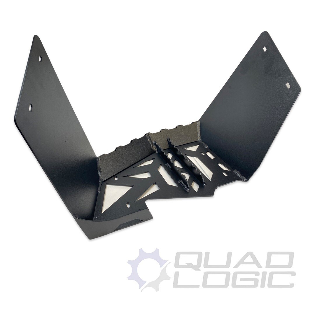 Can-Am Gen 2 (2012-23) Renegade (All models) Black Steel Footwells Floorboards