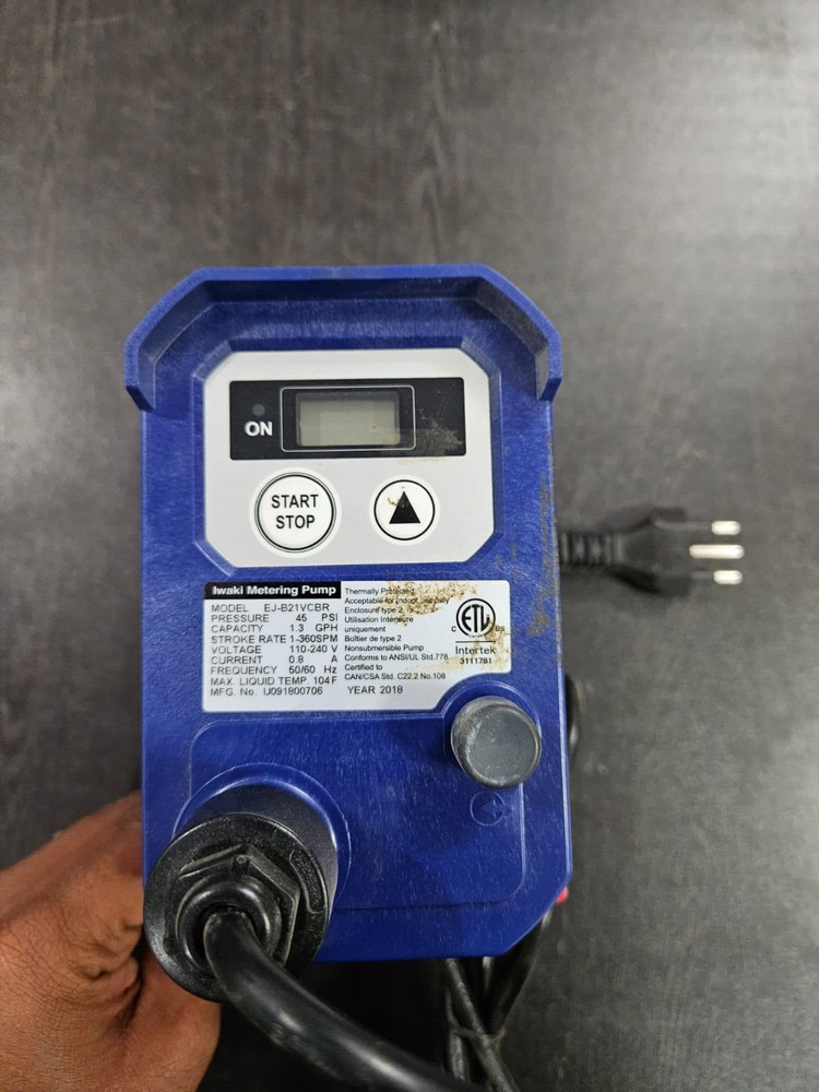Iwaki Metering Pump E-Class EJ-B21VCBR