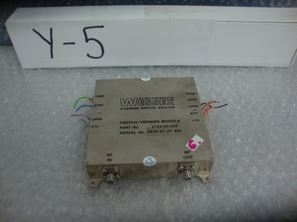 Wessex Electronics 6723-03-0031 switch/vernier  Module