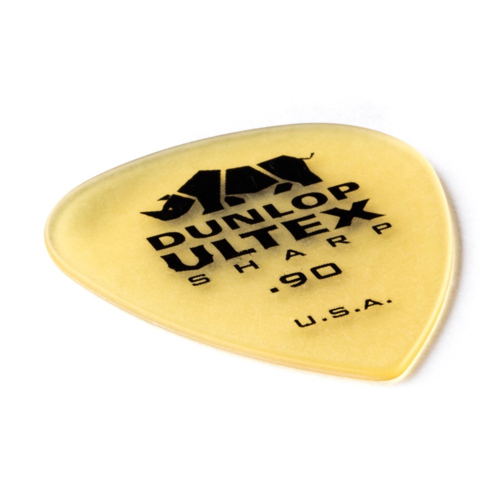 Dunlop Guitar Picks 6 Pack Ultex Sharp picks .90mm Heavy (433P.90)