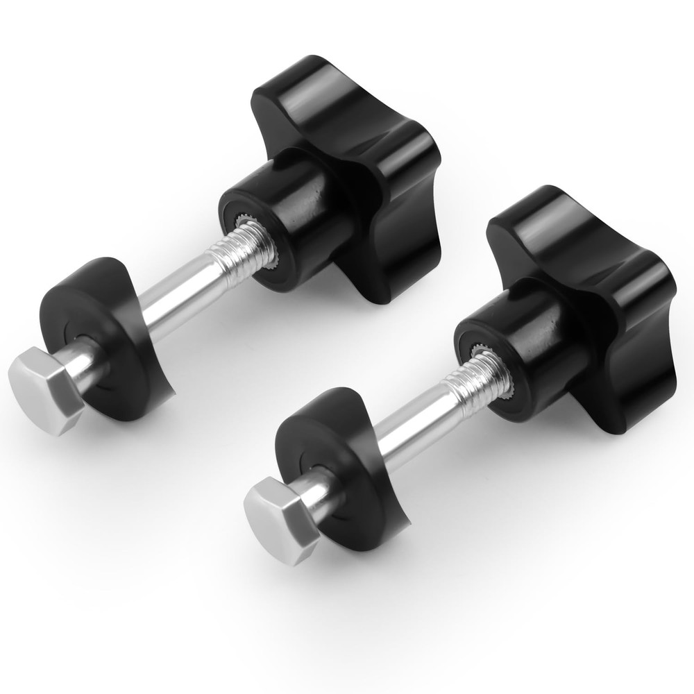 2 Sets Rollator Walker Replacement Arm Adjustment Knobs, Comfortable Universa...