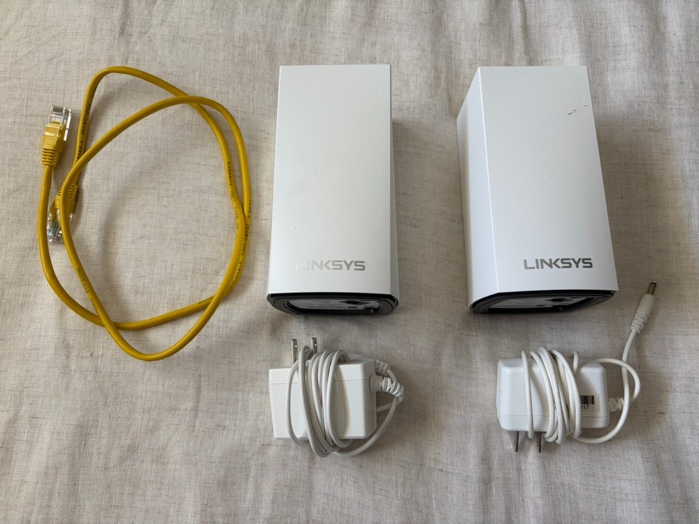 Linksys Velop WHW01 Wireless Mesh Wi-Fi Routers  - 2 Nodes