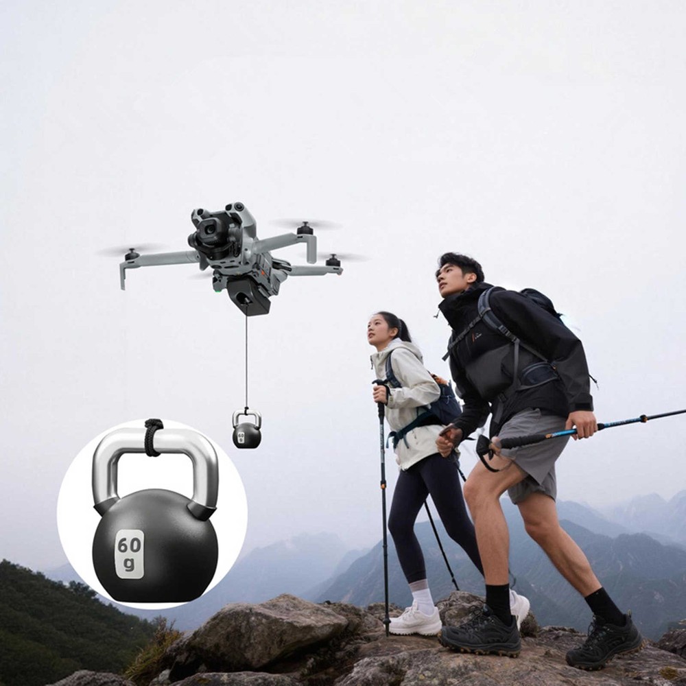 Air Drop System Payload Release Device Thrower for DJI Mini 5 Pro Drone Delivery