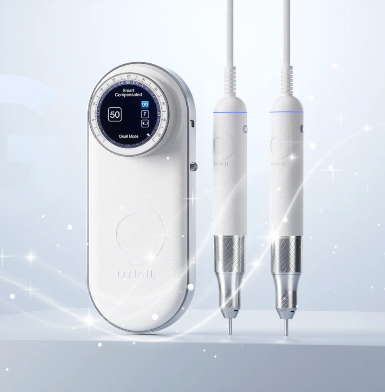 ONAIL Pro Max Nail Drill with Control Box + 2 Handpieces, 50,000 RPM BRAND NEW