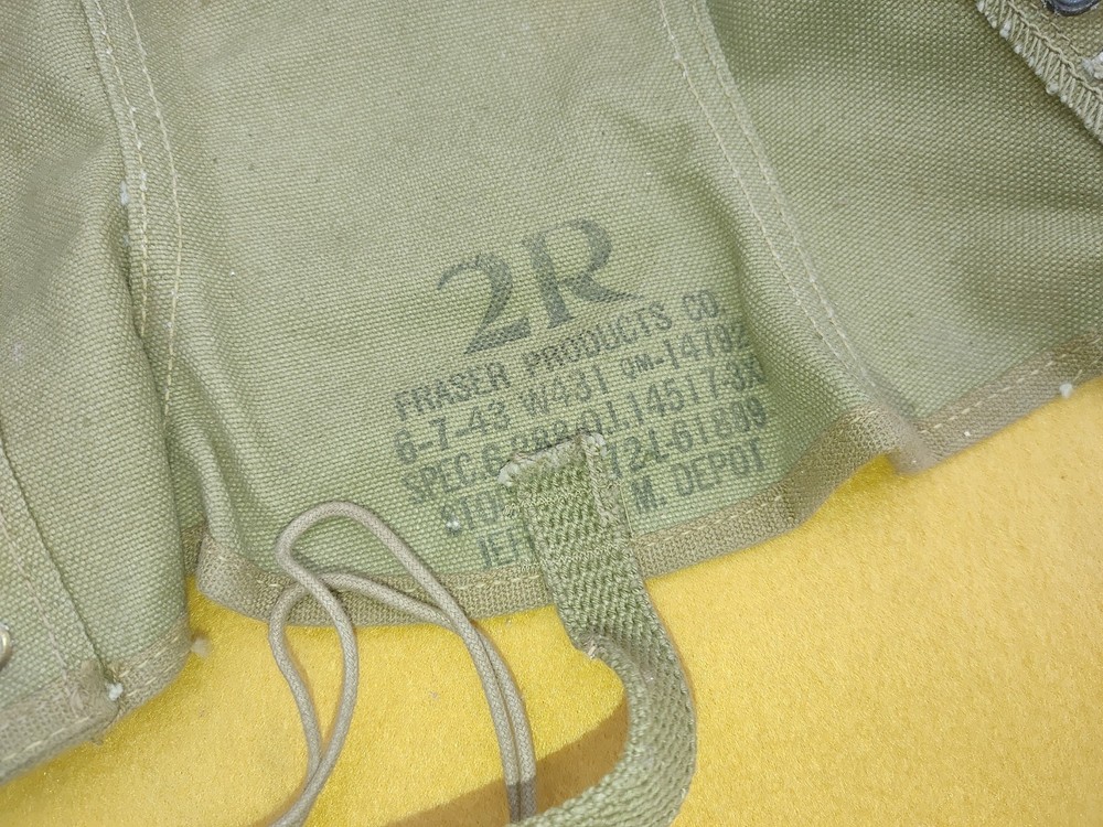 WWII FRASER PRODUCTTS LEGGINGS 6-7-43 MILITARY NOS