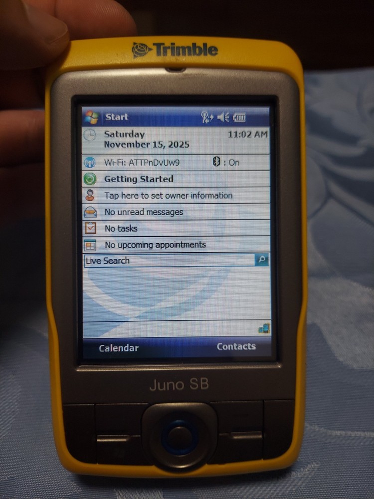Trimble Juno SB Handheld P/N: 66411-00. Mint Condition!