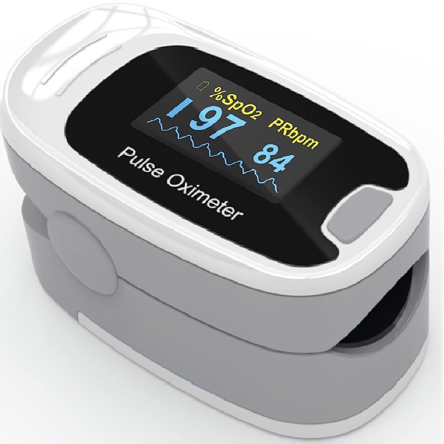 Fingertip Pulse Oximeter Blood Oxygen SpO2 Heart Rate Monitor Oxímetro de pulso