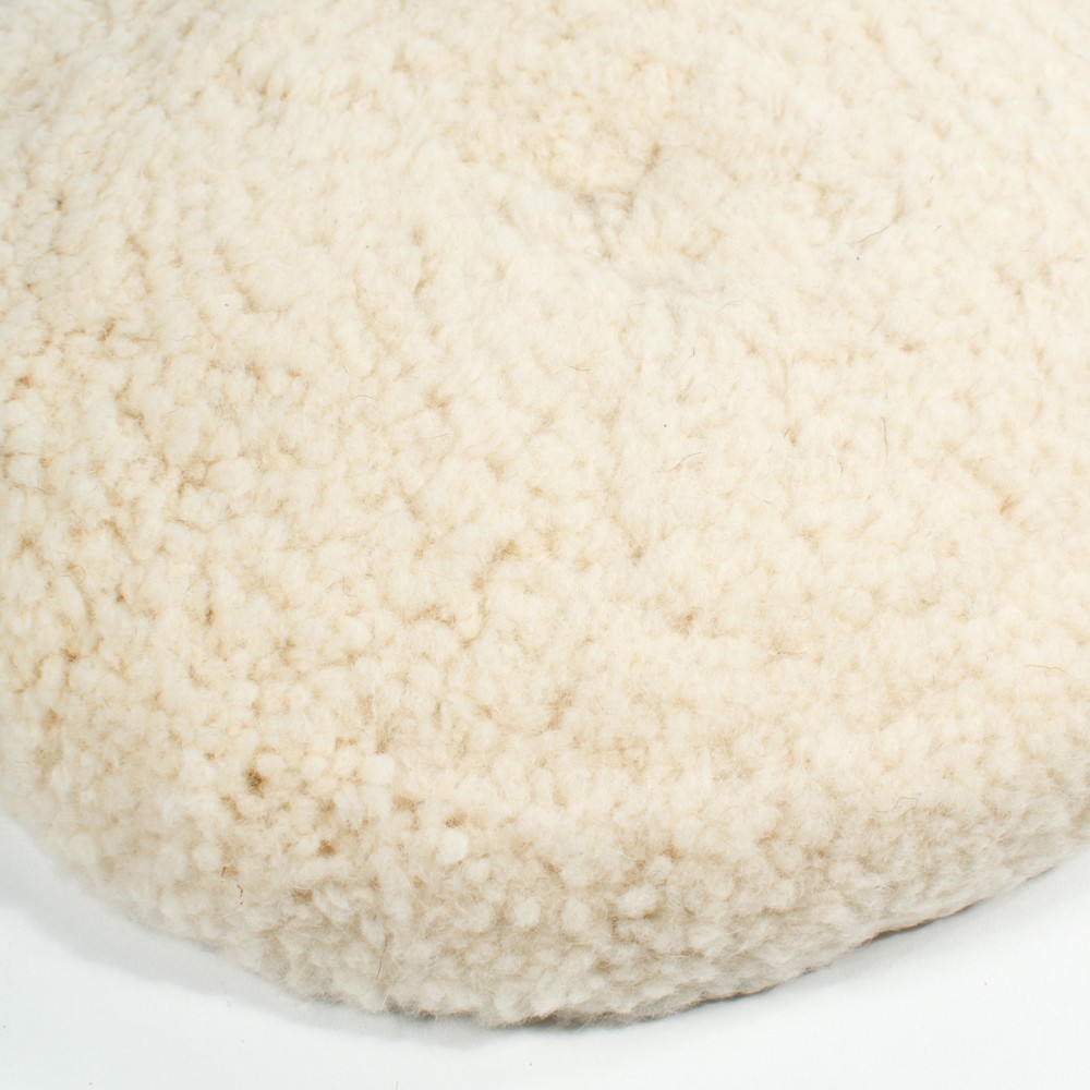 7-1/2" Deep Dish Wool Pad - Bolt on Type