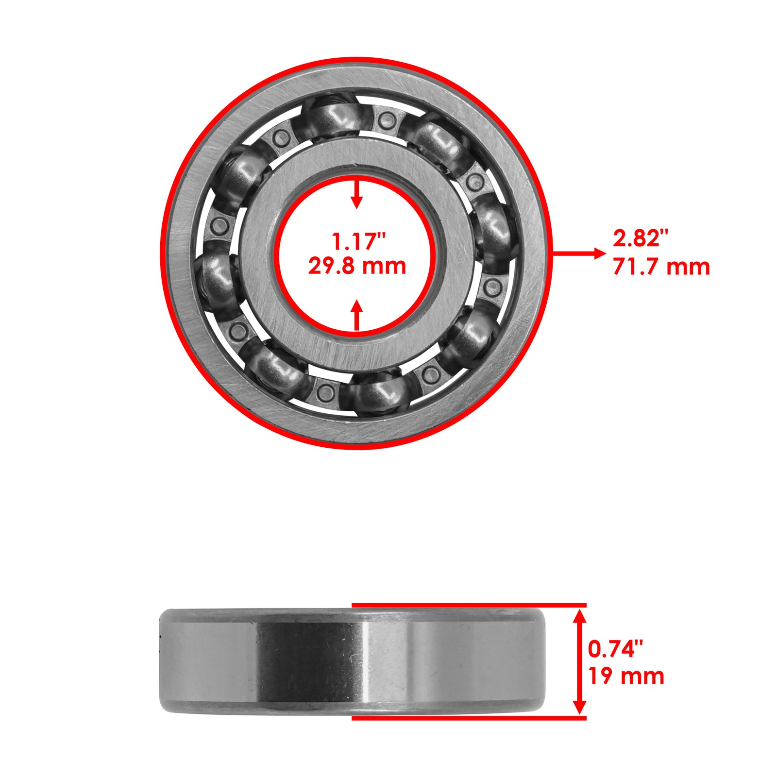 Front Differential Rebuilt Kit For Polaris Sportsman 600 2003-2005 / 450 2006