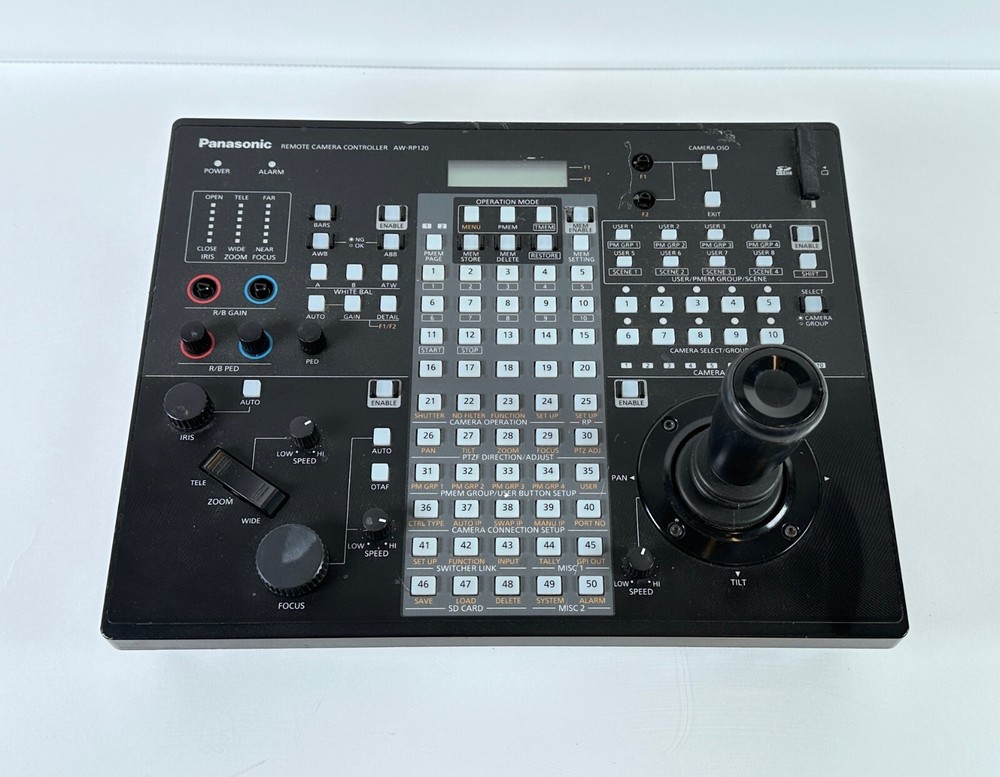 Panasonic AW-RP120 Remote Camera Controller