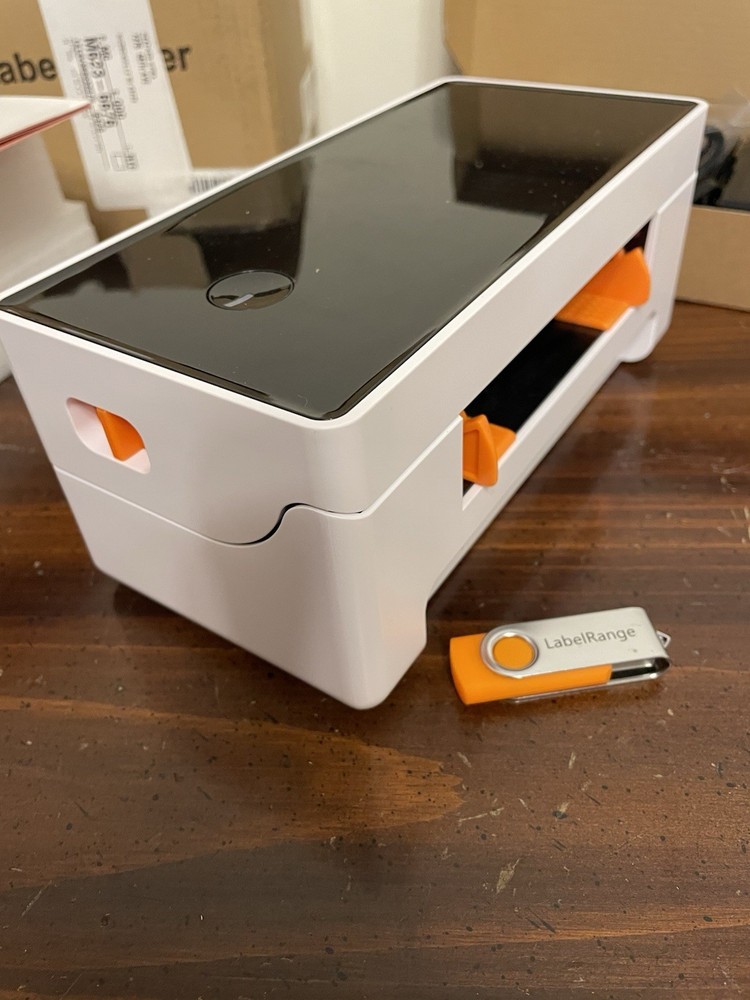 LabelRange LP320 Label Printer with Accessories and Setup Manual
