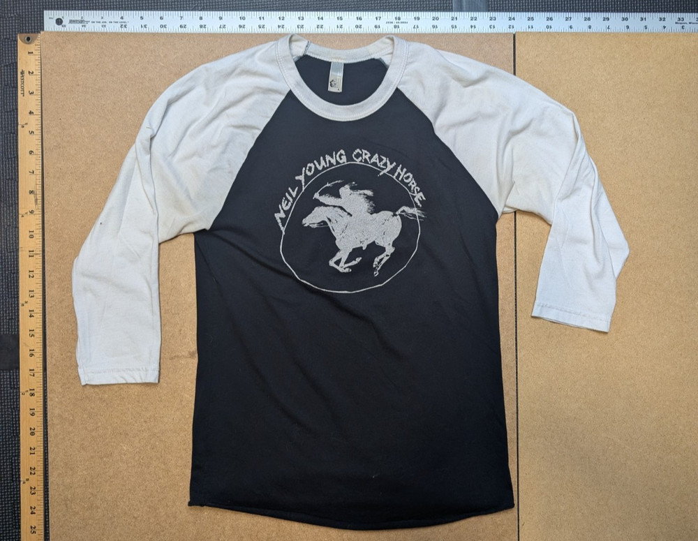 NEIL YOUNG & CRAZY HORSE - 2012 TOUR T-SHIRT - Size Small