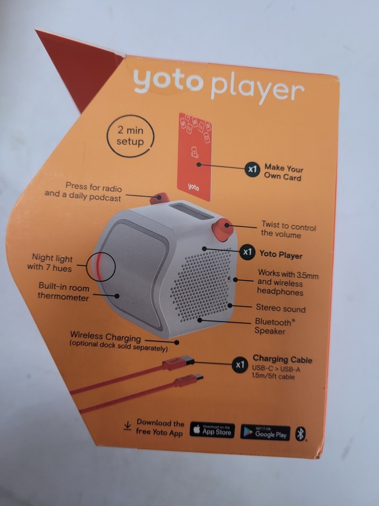 Yoto Player (3rd Generation) Audio Player Educational Learning System