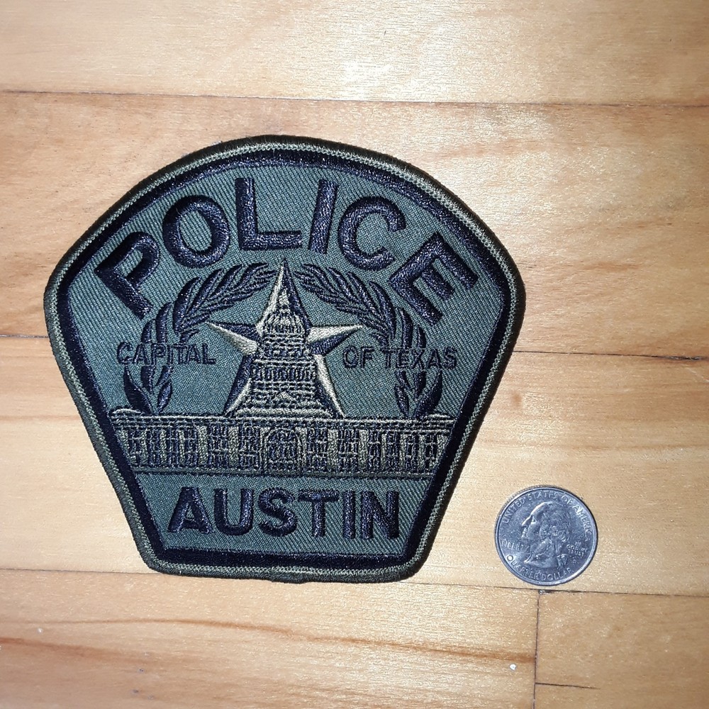 Austin Texas Police Subdued Patch SWAT