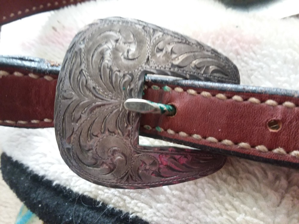 Bob's Custom Tack sterling silver show halter