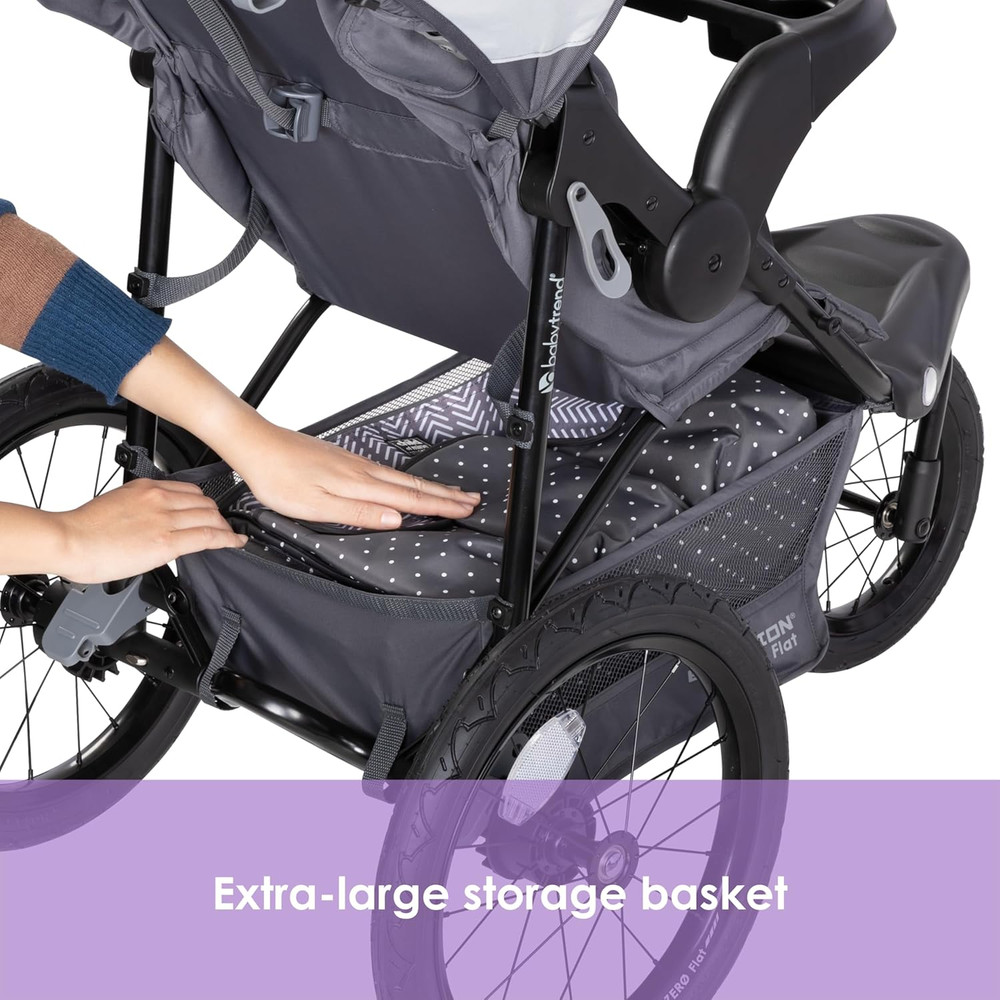 Expedition® Zero Flat Jogger with LED Lights - Dash Grey Style