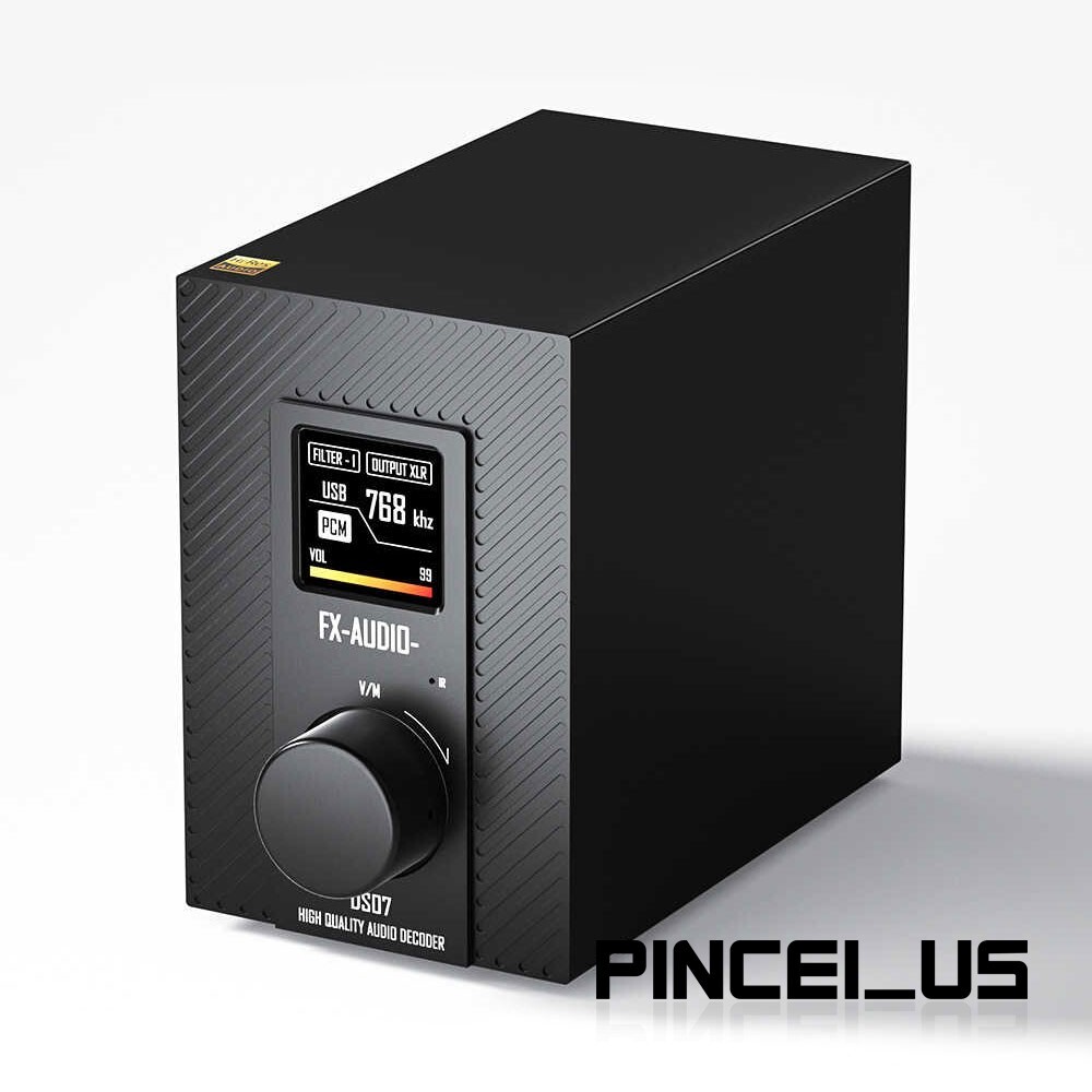 FX-AUDIO DS07 Fully Balanced Audio Decoder ES9068A+XMOS Bluetooth5.1 pe66