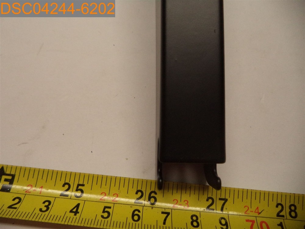 Qty=2: Black Mounting Shelf Brackets