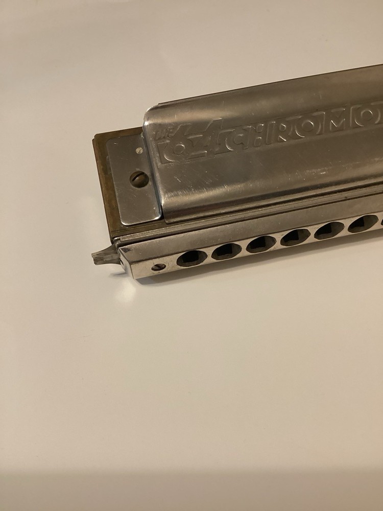 Hohner Chromonica 64 Vintage Harmonica Key of C, Missing Slider Button