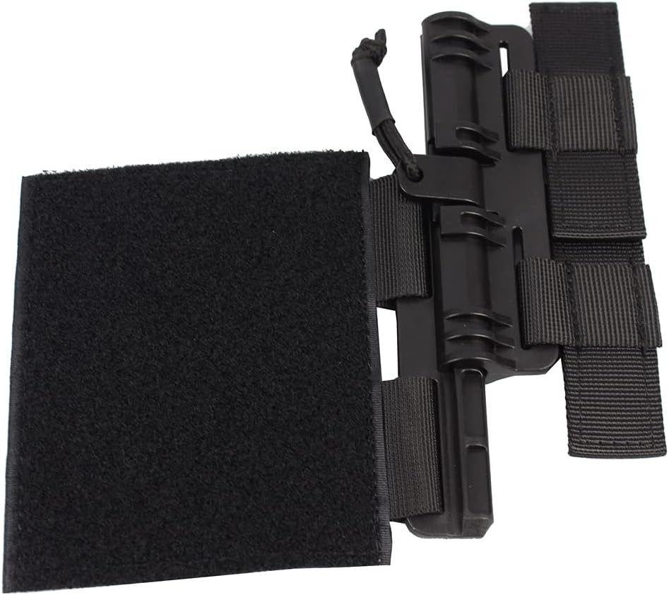 ROCOTACTICAL Quick Release Buckle Set,Single Point Molle One Size, Black