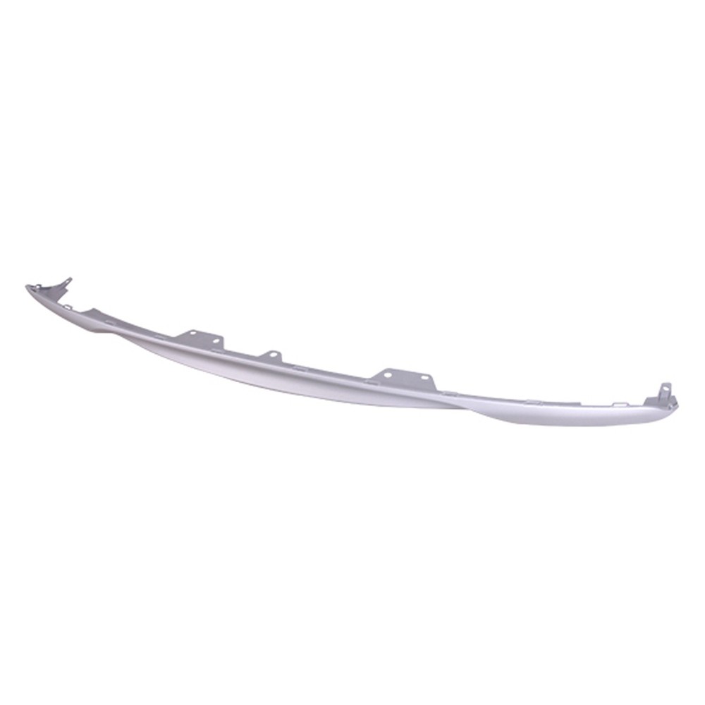 Silver Textured Polypropylene Rear Lower Valance Panel w/o Exhaust space Type